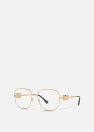 Versace Mens Medusa Biggie Glasses in gold Versace US at Versace